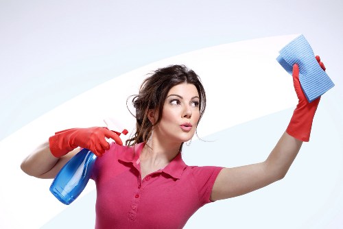 Advanced cleaning equipment used by professionals in Wimbledon